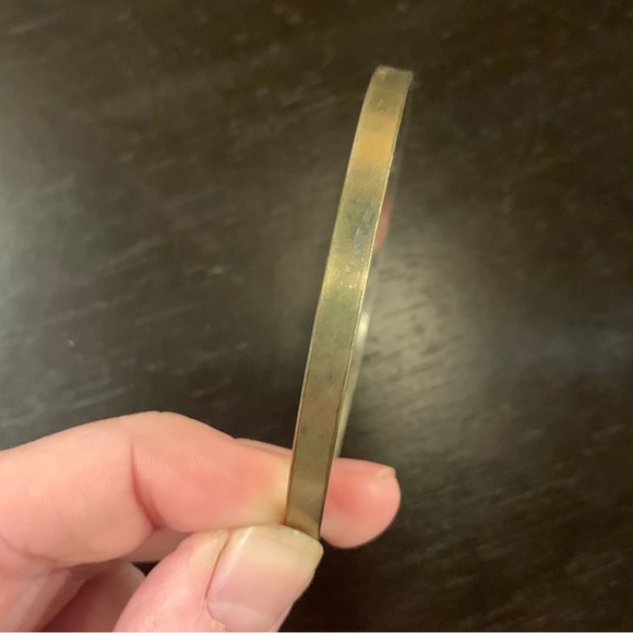 Vintage Gold, Copper, & Bronze Painted Metal Bracelets - 7 Piece Set - Picture 15 of 16